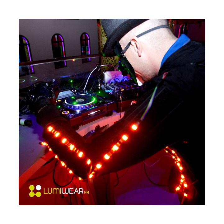 Single colored Light1 LED jacket size XL