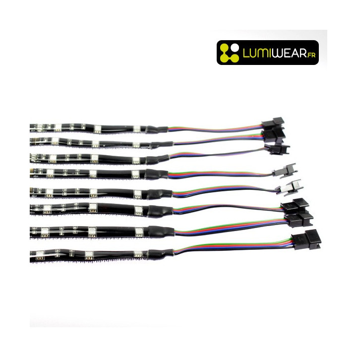 Costume led Light1 RGB à changement de couleurs de taille L