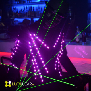 Wireless DMX RGB Light1 luminous suit size M