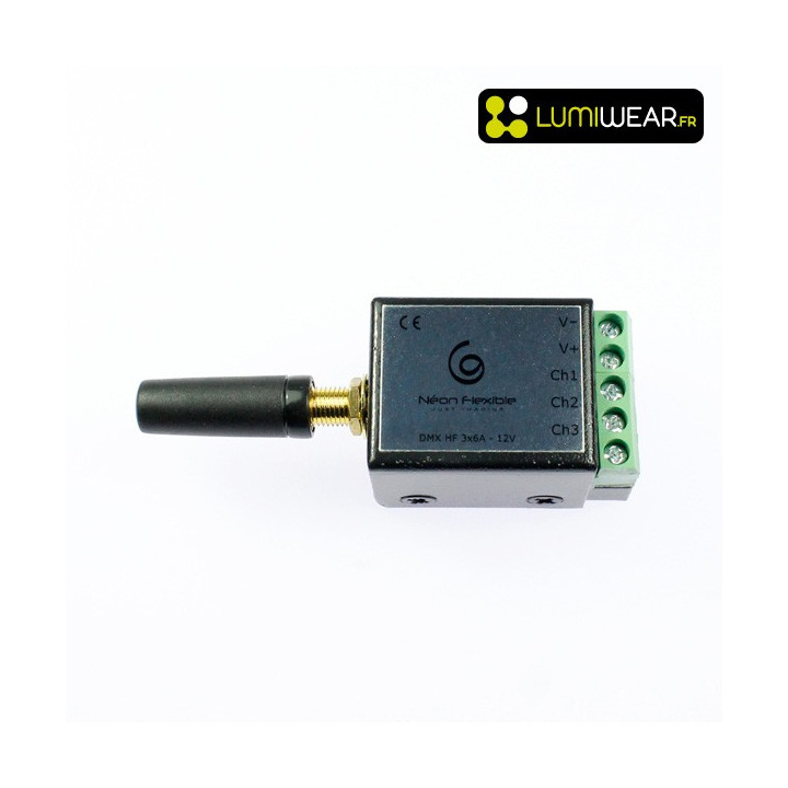 Vêtement lumineux Light1 DMX sans fil RGB de taille L
