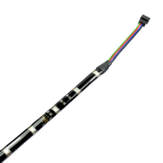 Bande led RGB de 20cm avec dos Scratch et connecteur