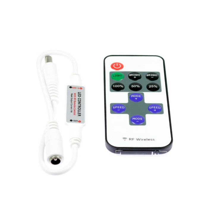 Clignoteur et variateur avec télécommande pour veste Light1 mono couleur
