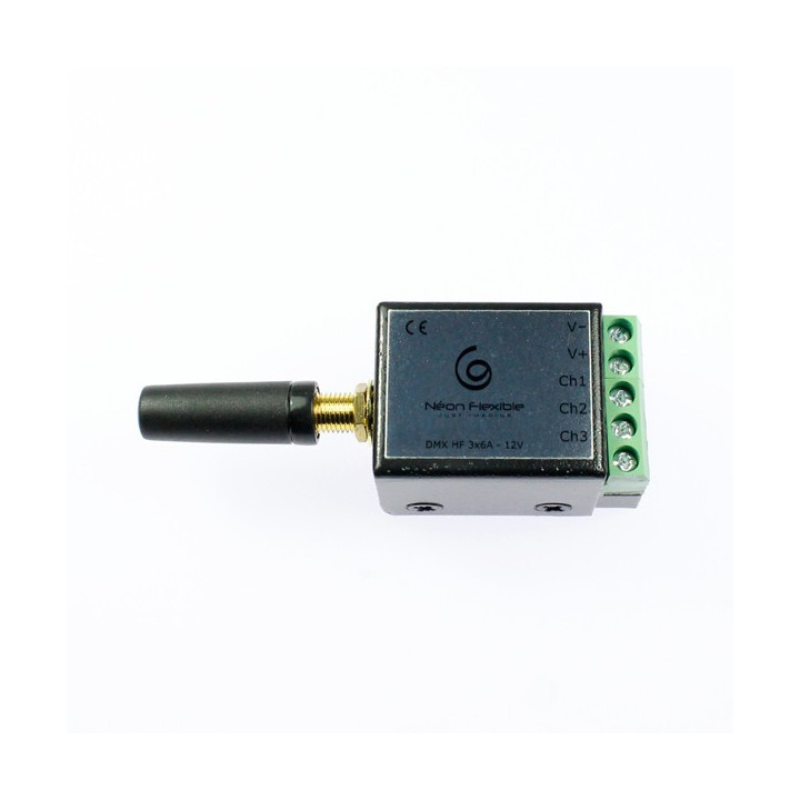 Récepteur DMX sans fil 3 canaux pour ruban led RGB
