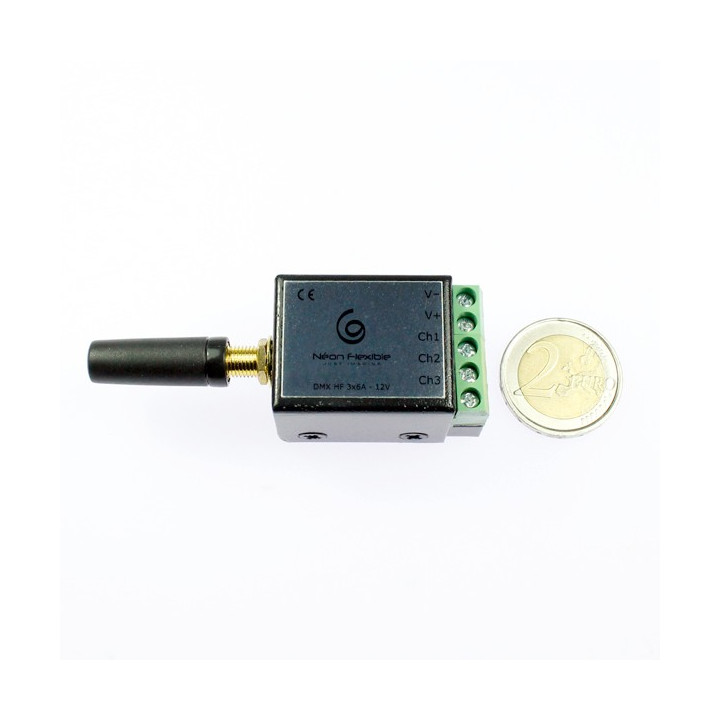 3 channels wireless DMX receiver for RGB LED tape