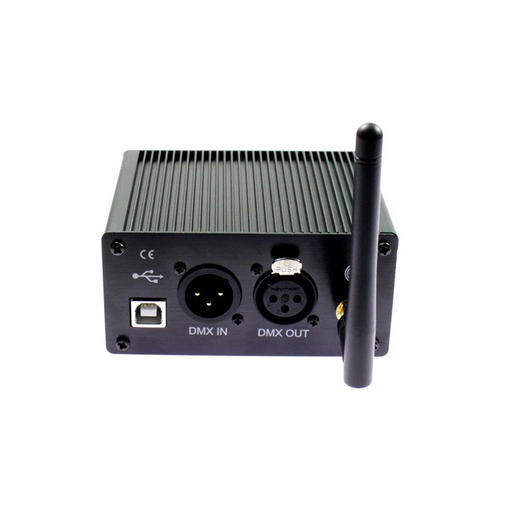Emetteur DMX sans fil Open DMX avec entrée USB + XLR3