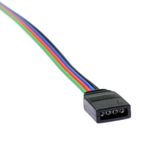 Connecteur RGB femelle pour contrôleurs RGB ou récepteur DMX HF