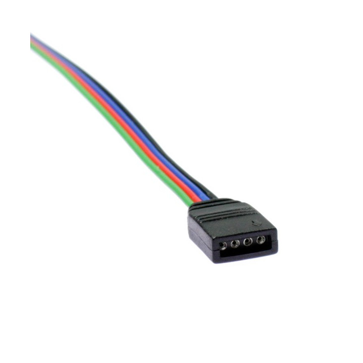 Connecteur RGB femelle pour contrôleurs RGB ou récepteur DMX HF