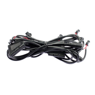 Complete single colored electric wiring for Light1 luminous jacket