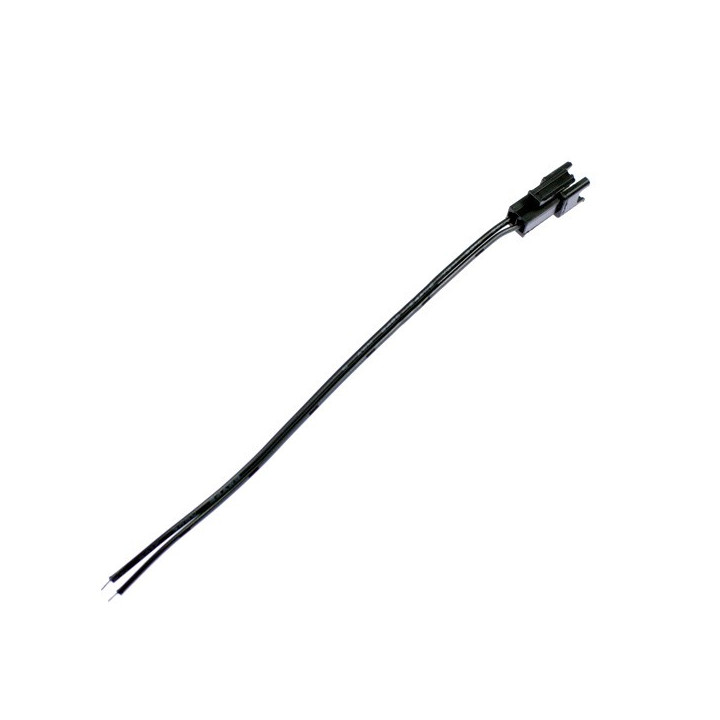 Connecteur à clipser mâle pour bande led mono couleur