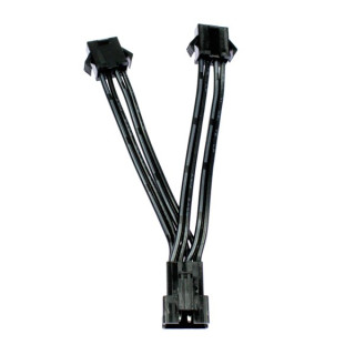 Connecteur à clipser 2 sorties pour ruban led rgb