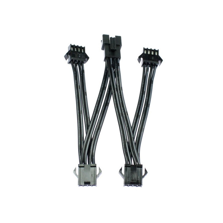 Connecteur à clipser 4 sorties pour ruban led rgb