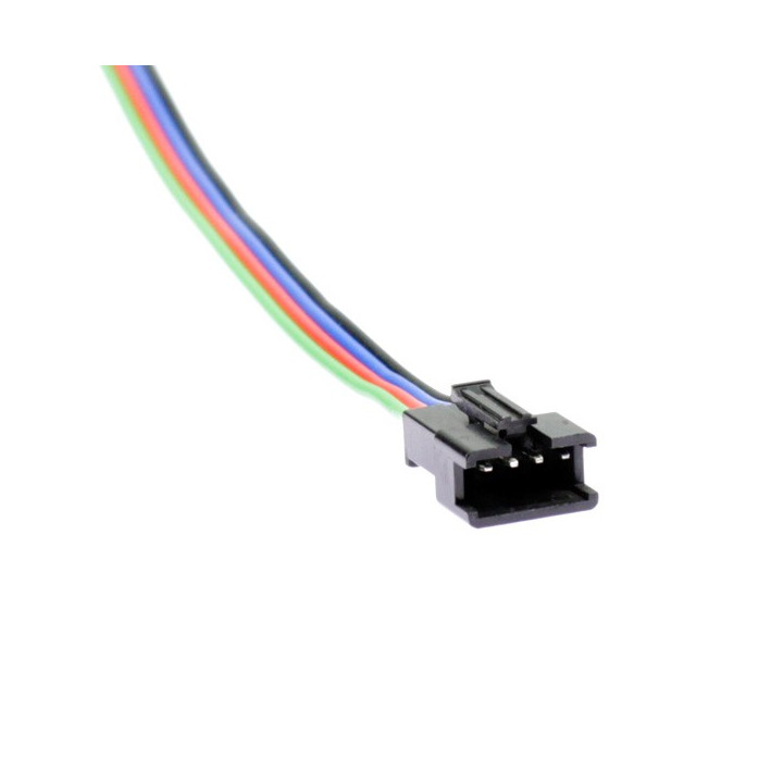 Male connector clip for RGB LED strip