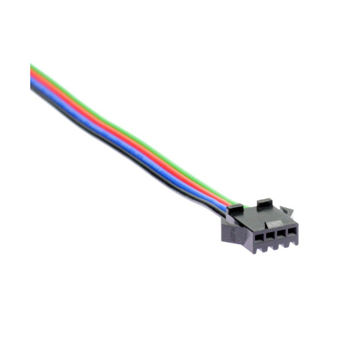 Connecteur à clipser femelle pour bande led RGB