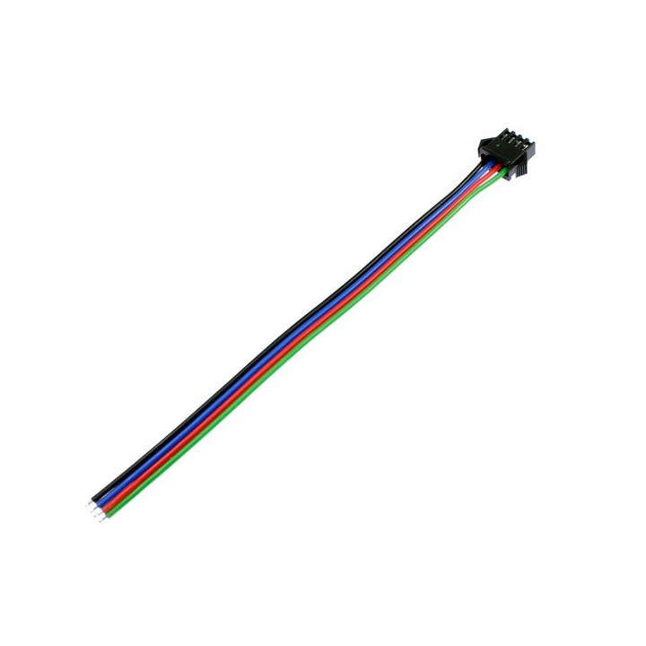 Connecteur à clipser femelle pour bande led RGB